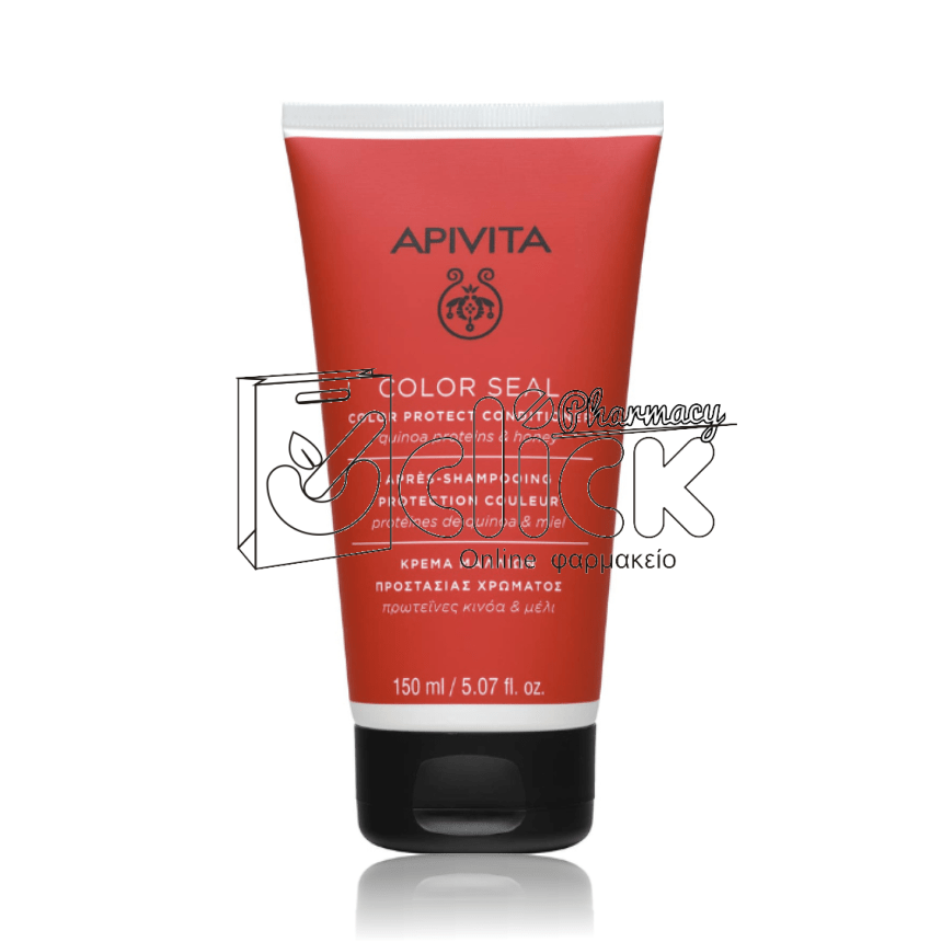 APIVITA Color Seal Color Protect Conditioner Κρέμα Μαλλιών Προστασίας Χρώματος  με Πρωτεΐνες Κινόα & Μέλι 150ml