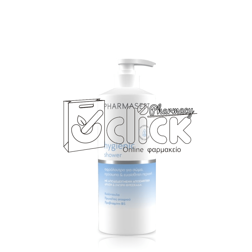 PHARMASEPT Hygienic Shower Αφρόλουτρο για σώμα, πρόσωπο & ευαίσθητη περιοχή 500ml