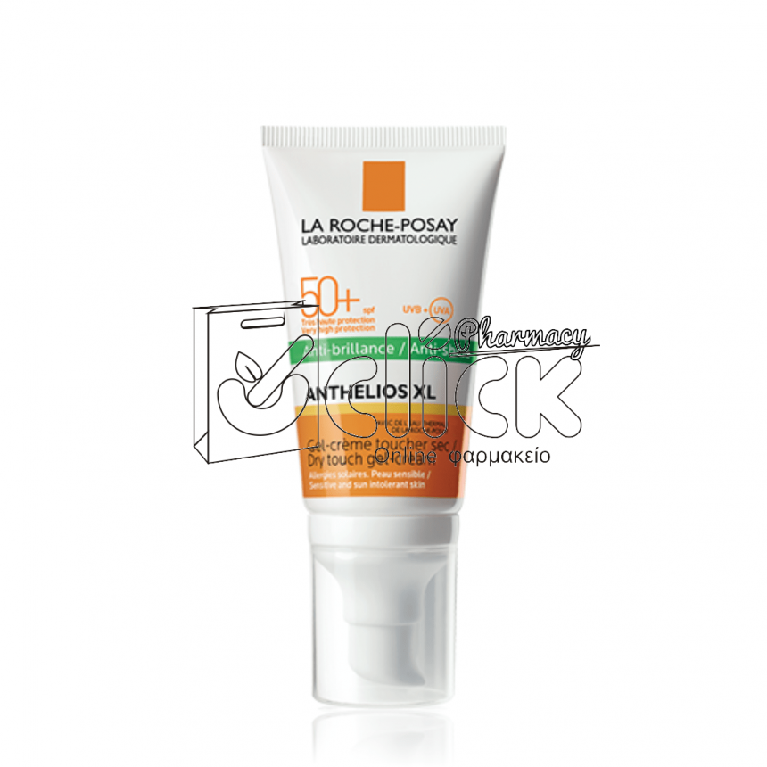 LA ROCHE-POSAY Anthelios UVMUNE 400 Oil Control Gel-Cream SPF50+ Αντηλιακή Gel Κρέμα Προσώπου για Ματ Αποτέλεσμα 50ml