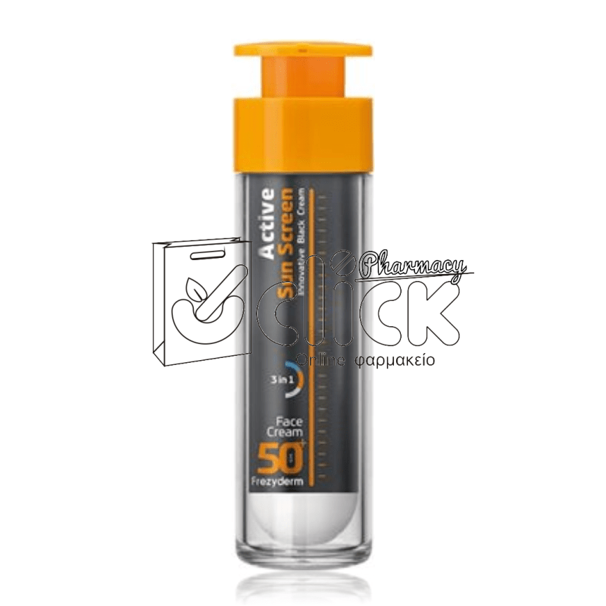 FREZYDERM ACTIVE SUN SCREEN Face Cream SPF50+ 50ml