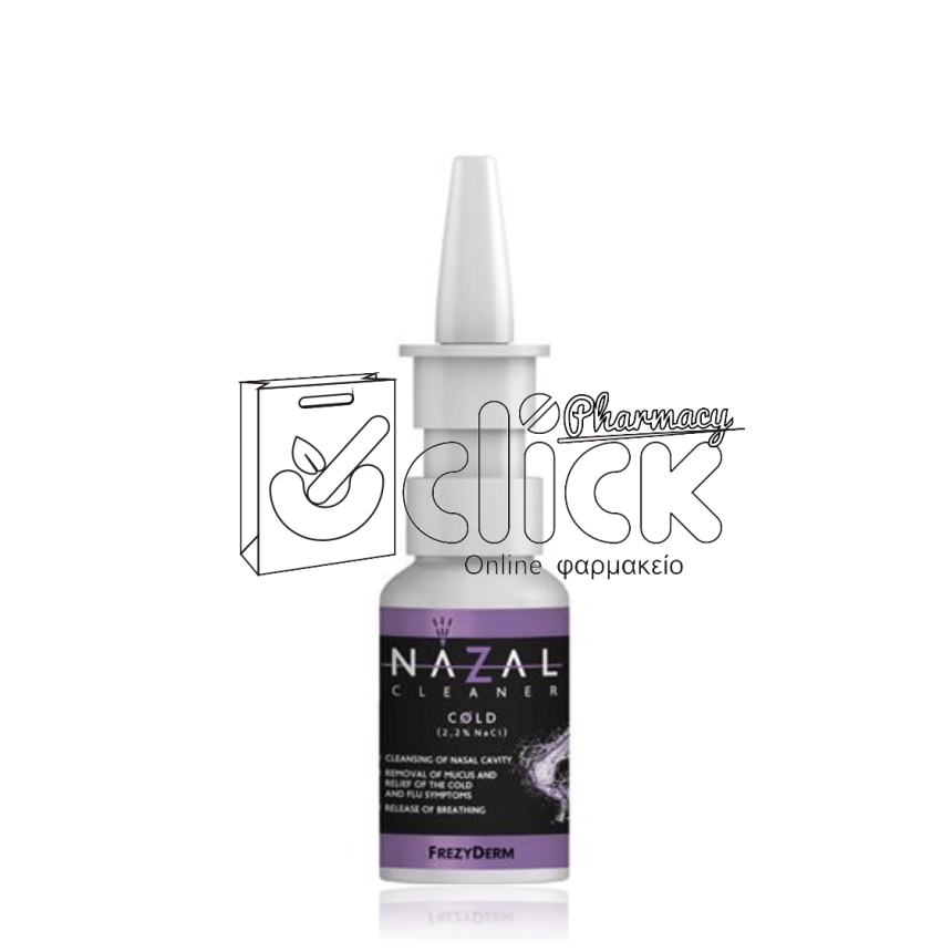 FREZYDERM NAZAL CLEANER COLD - Κρυολόγημα 30ml