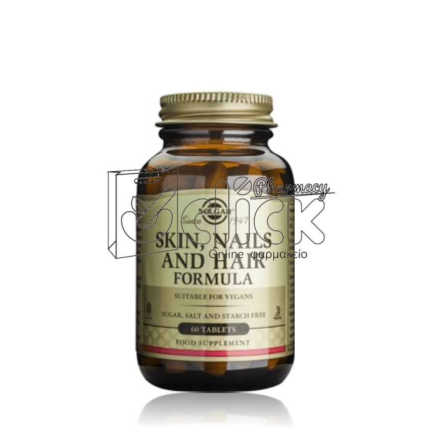 SOLGAR SKIN NAILS AND HAIR FORMULA X60
