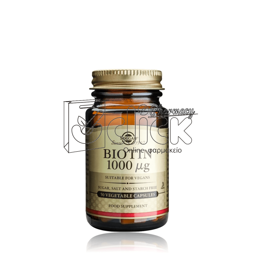 SOLGAR BIOTIN 1000μg X50