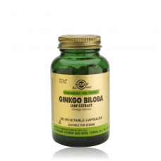 SOLGAR GINKGO BILOBA LEAF EXTRACT X60