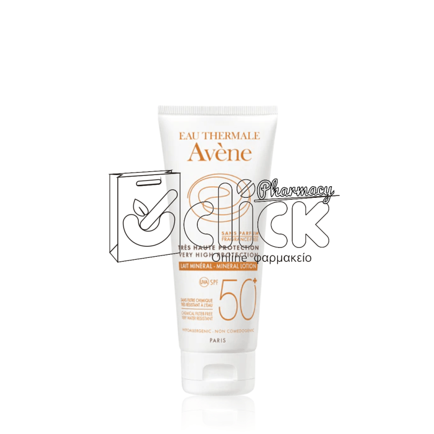 AVENE LAIT MINERALE SPF50+ 100ml