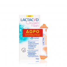 LACTACYD OXYGEN FRESH 200ml & Μαντηλάκια X15