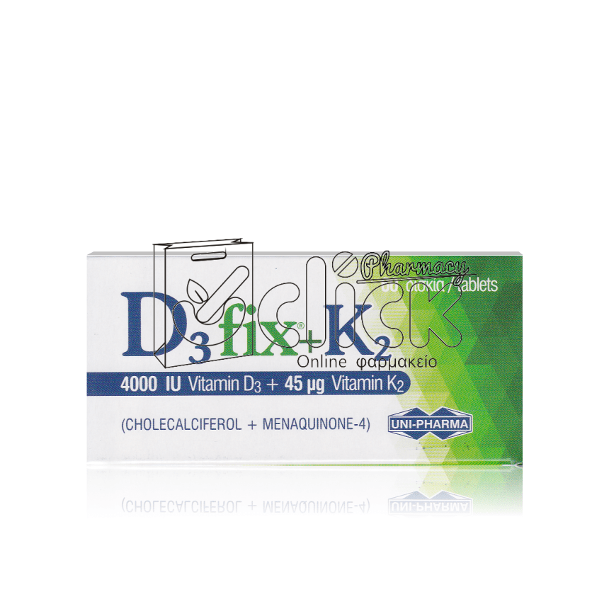 D3 FIX +K2 4000IU 60 δισκία