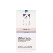 INTERMED EVA RESTORE GEL Κολπική Γέλη με Υαλουρονικό Οξύ 9X5g