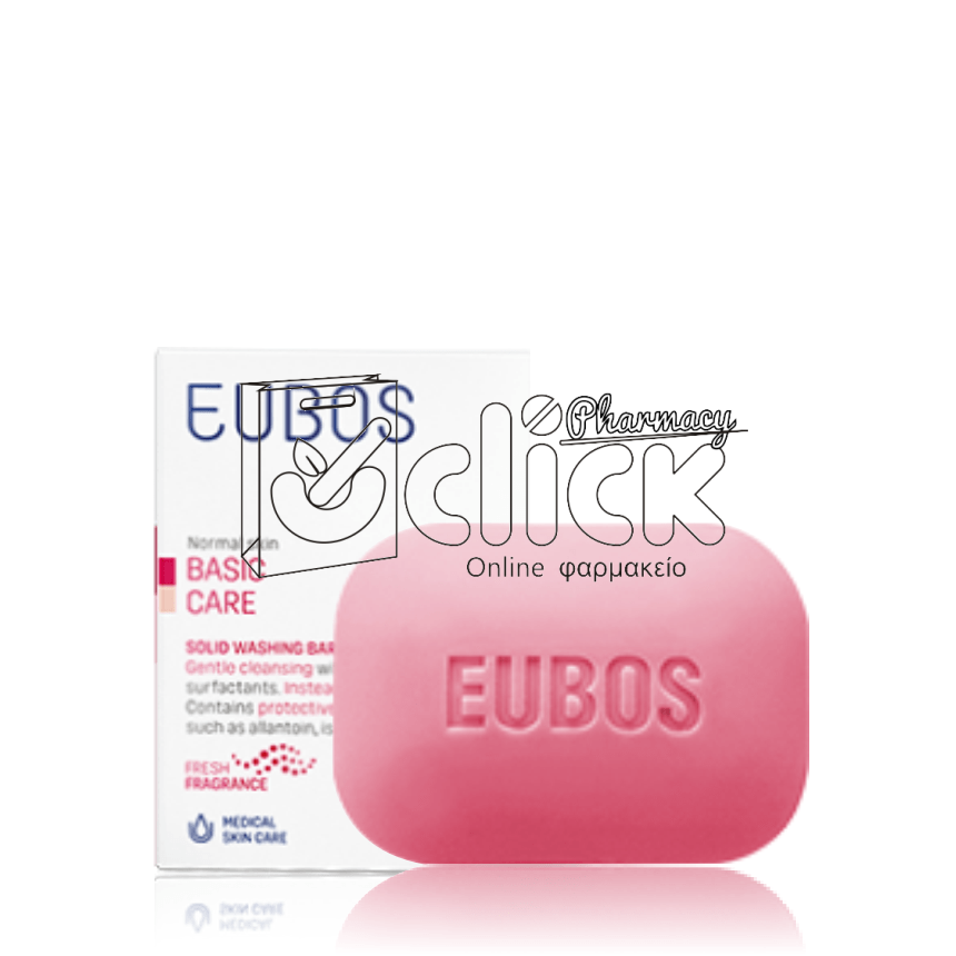 EUBOS SOLID RED Στερεή Πλάκα Πλυσίματος 125g