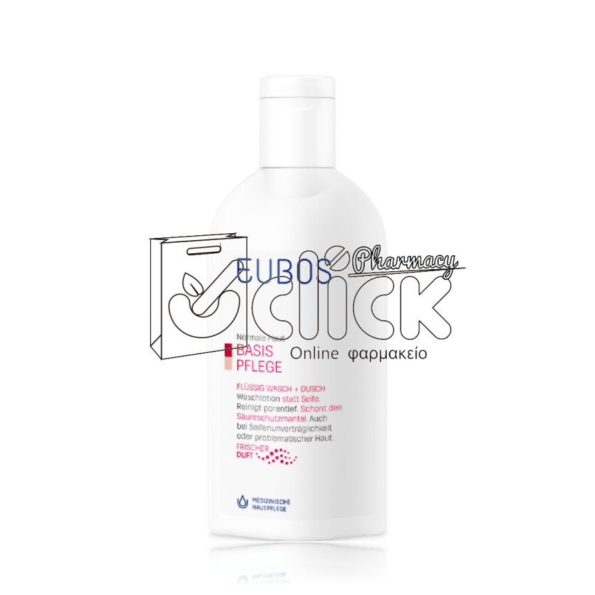 EUBOS LIQUID RED Υγρό Καθαρισμού Προσώπου-Σώματος 200ml