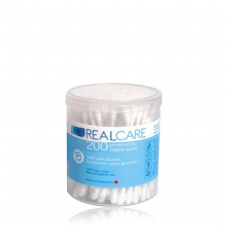 REAL CARE Μπατονέτες από 100% αγνό βαμβάκι 200 τεμάχια