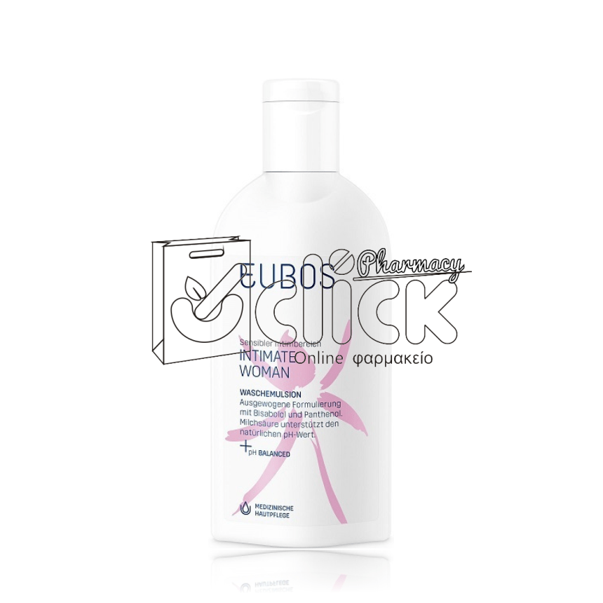 EUBOS Intimate Woman Washing Emulsion Υγρό καθαρισμού για την ευαίσθητη περιοχή 200ml