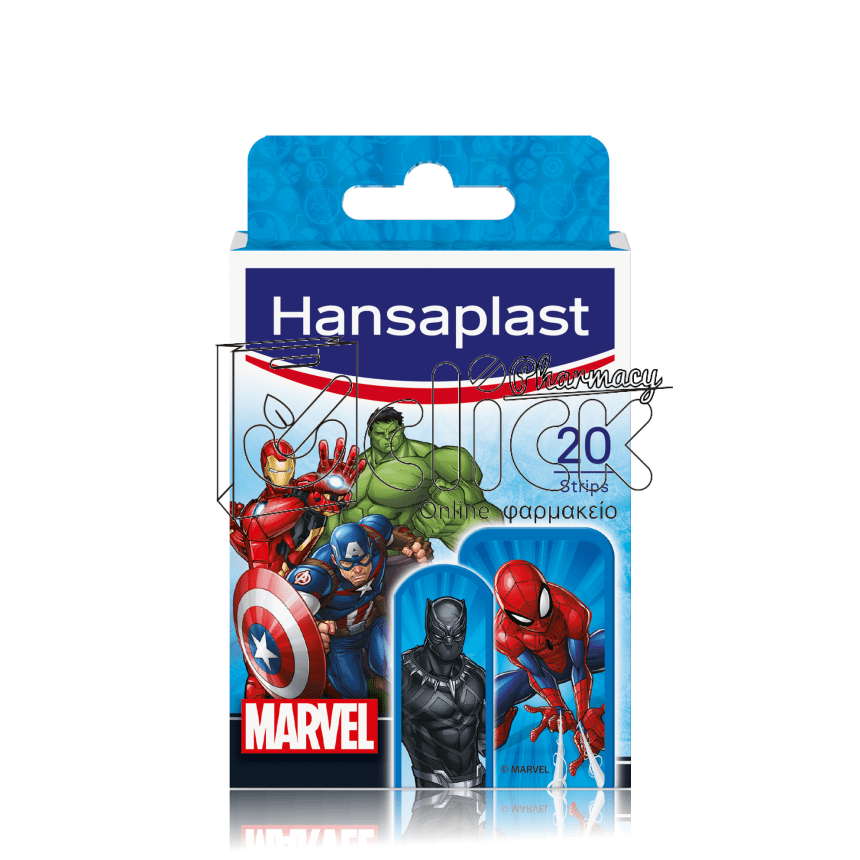 HANSAPLAST Kids Marvel Επιθέματα για Παιδιά 20τμχ