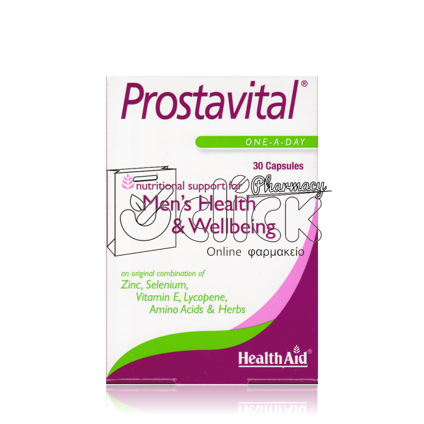 HEALTH AID Prostavital Ειδικός Συνδυασμός για τον Προστάτη 30 κάψουλες