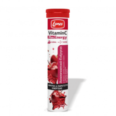 LANES Vitamin C 500mg Plus Energy αναβράζοντα δισκία x20