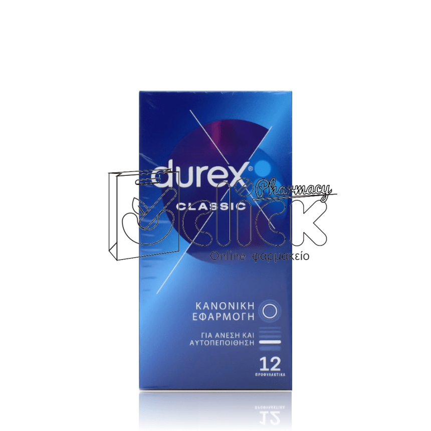 DUREX Classic Κλασικά Προφυλακτικά 12τμχ