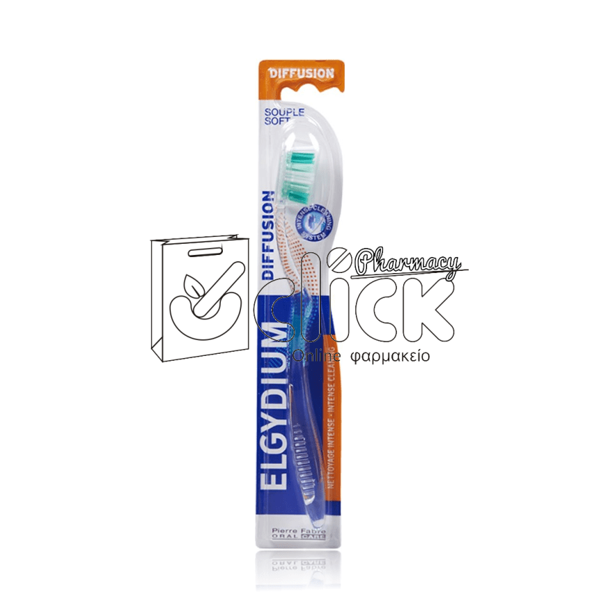 ELGYDIUM Οδοντόβουρτσα Diffusion Μαλακή 1 τμχ