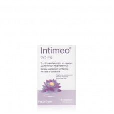 FREZYDERM Intimeo 325mg Συμπλήρωμα διατροφής με ζώντα στελέχη γλακτοβάκιλλων 14 καψάκια