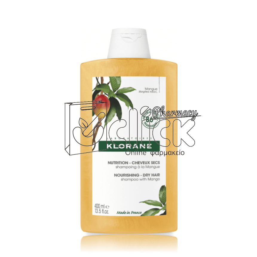 KLORANE SHAMPOO MANGUE με Βούτυρο Μάγκο για Θρέψη 400ml KLORANE SHAMPOO MANGUE με Βούτυρο Μάγκο για Θρέψη 400ml