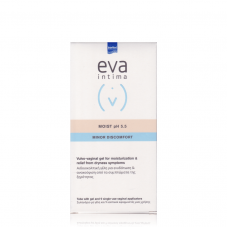 INTERMED EVA MOIST Υγραντική & Λιπαντική Αιδιοκολπική Γέλη 50gr-9 κολπικοί εφαρμοστές
