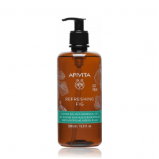 APIVITA Refreshing Fig Αφρόλουτρο με Αιθέρια Έλαια Ecopack 500ml