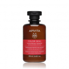 APIVITA Σαμπουάν Προστασίας Χρώματος Color Seal με Πρωτεΐνες Κινόα & Μέλι για Βαμμένα Μαλλιά 250ml