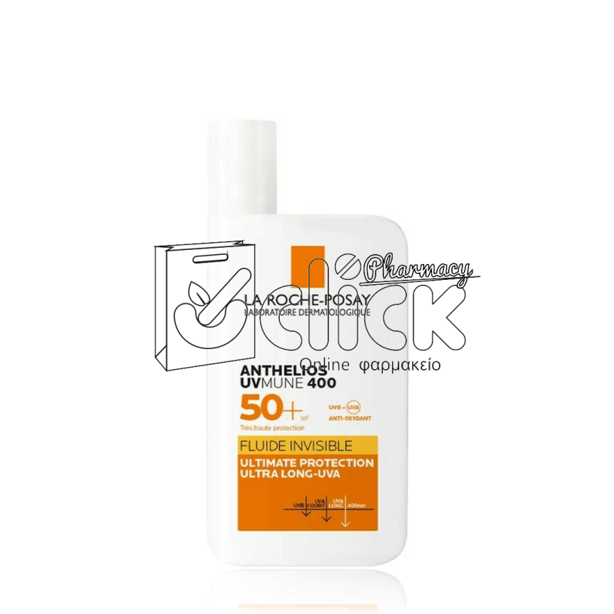 LA ROCHE-POSAY Anthelios UVMUNE 400 Invisible Fluid SPF50+ Perfumed 50ml