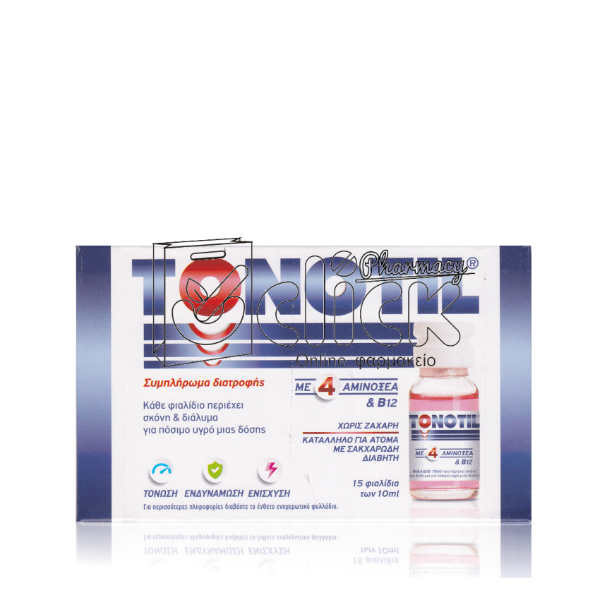TONOTIL Πόσιμες Αμπούλες 10ml x15