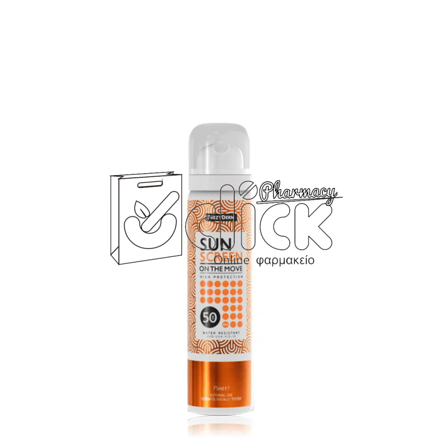FREZYDERM SUN SCREEN ON THE MOVE SPF50 75ml