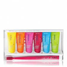 CURAPROX BE YOU Six Taste Mini Pack - 6 Mini Οδοντόκρεμες φυσικής λεύκανσης 6x10ml & Οδοντόβουρτσα 5460 Ultra Soft