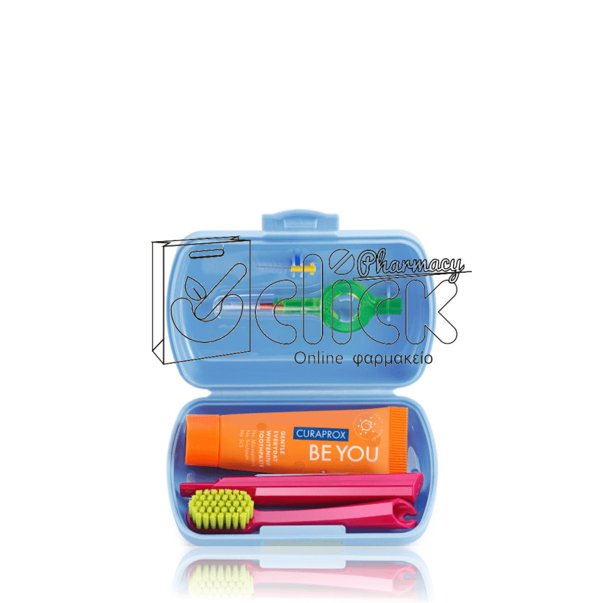 CURAPROX TRAVEL SET ΓΑΛΑΖΙΟ CURAPROX TRAVEL SET ΓΑΛΑΖΙΟ