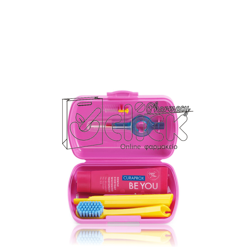 CURAPROX TRAVEL SET ΡΟΖ