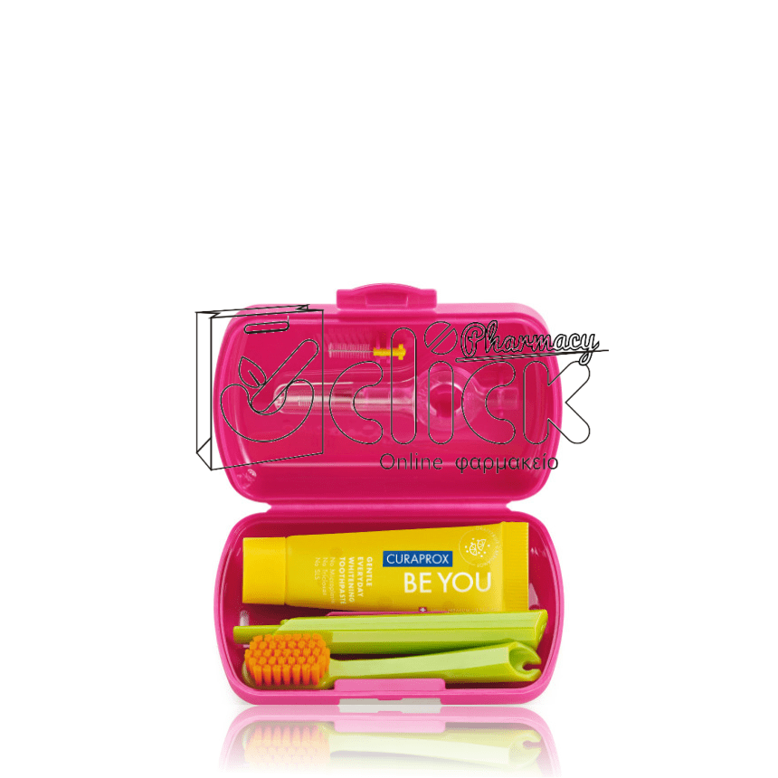 CURAPROX TRAVEL SET ΦΟΥΞΙΑ