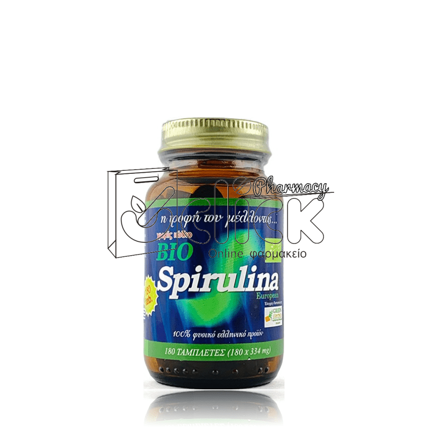 SPIRULINA ΝΙΓΡΙΤΑΣ ΒΙΟ TABL X180