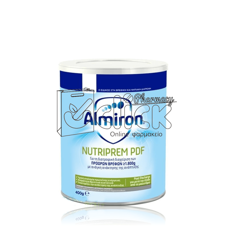 ALMIRON NUTRIPREM PDF Βρεφικό Γαλα για Πρόωρα Βρέφη 400gr ALMIRON NUTRIPREM PDF Βρεφικό Γαλα για Πρόωρα Βρέφη 400gr