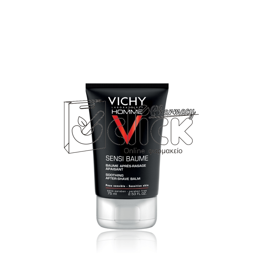 VICHY HOMME SENSI BAUME AFTER SHAVE 75ml