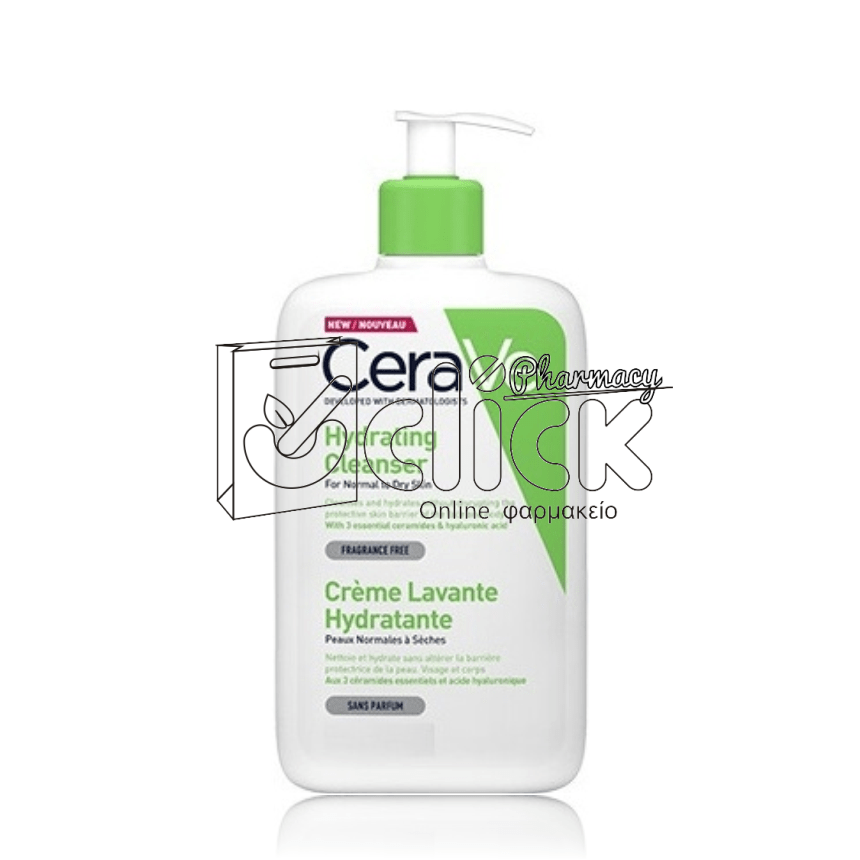 CERAVE Hydrating Cleanser Κρέμα Καθαρισμού Προσώπου & Σώματος 1L