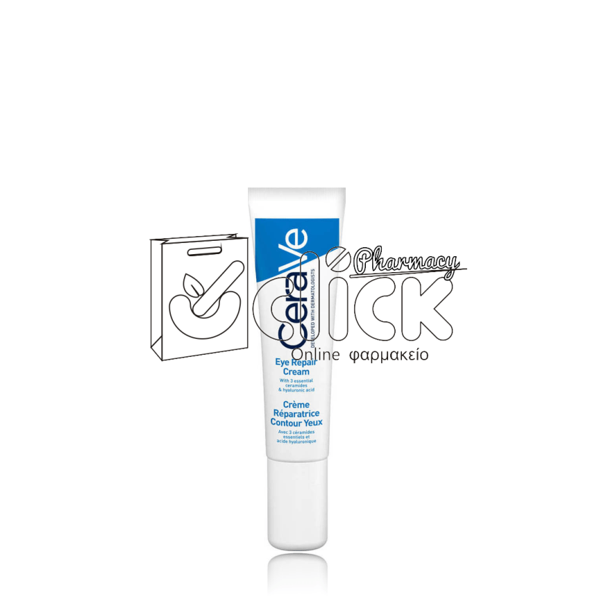 CERAVE Eye Repair Cream Κρέμα Ματιών για Μαύρους Κύκλους & Σακούλες 14ml