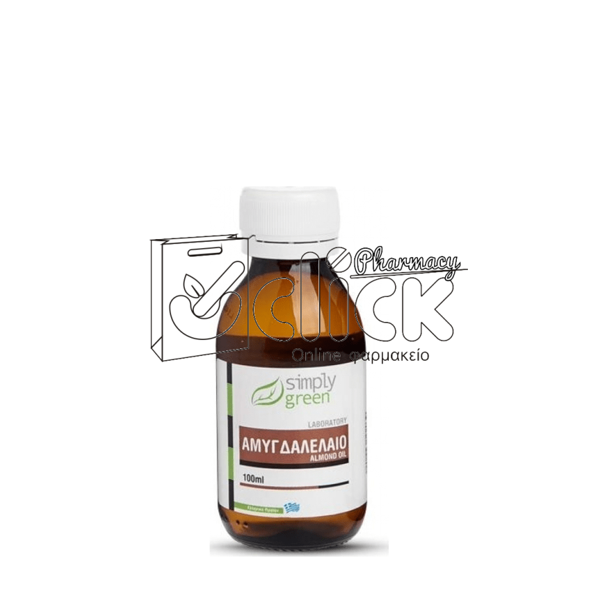 SIMPLY GREEN ΑΜΥΓΔΑΛΕΛΑΙΟ 100ml