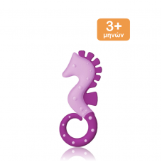 NUK Μασητικός Κρίκος Οδοντοφυΐας για 3m+ Ιππόκαμπος - Ροζ 