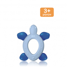 NUK Μασητικός Κρίκος Οδοντοφυΐας για 3m+ Χελώνα - Μπλε
