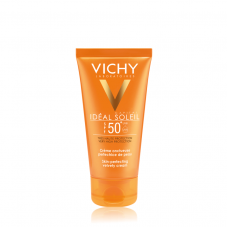 VICHY Ideal Soleil Αντηλιακή κρέμα προσώπου για Βελούδινη επιδερμίδα SPF 50+ 50ml