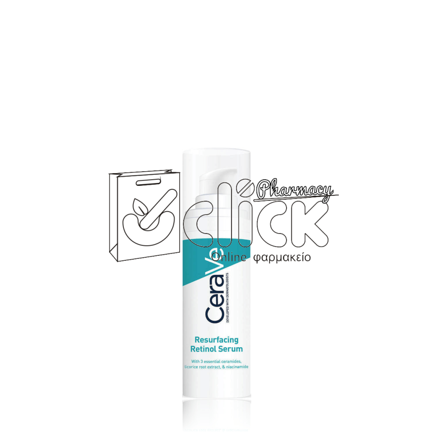 CERAVE Resurfacing Retinol Serum Ορός Περιποίησης Προσώπου με Ενθυλακωμένη Ρετινόλη 30ml