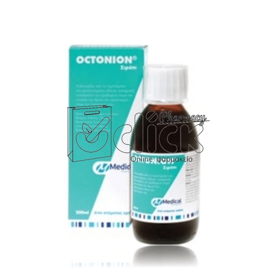 OCTONION Σιρόπι Ενηλίκων για το Βήχα, τον Ερεθισμένο Λαιμό και το Κρυολόγημα 200ml