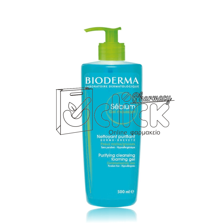 BIODERMA Sebium Gel Moussant 400ml