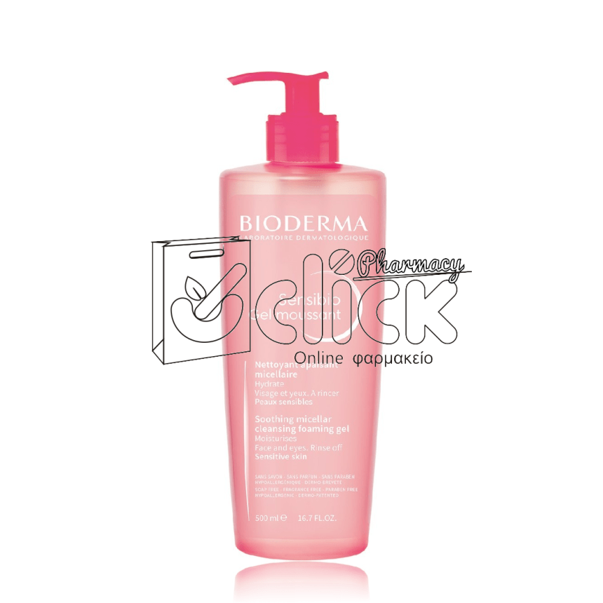 BIODERMA Sensibio Gel Moussant 400ml